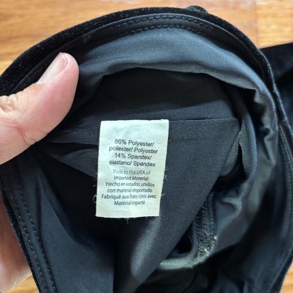 Beyond Yoga Black Velvet High Waisted Leggings XSmall - Picture 9 of 10